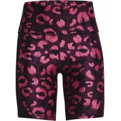 Under Armour HeatGear Shine Womens Running Bike Short Tights - Pink -Sports Comprehensive Equipment Shop under armour heatgear shine womens running bike shorts pink 28937384001744