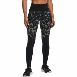 Under Armour OutRun The Cold Womens Long Running Tights - Black