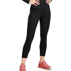 Under Armour Rush Crop Womens 7/8 Training Tights - Black