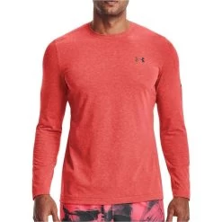 Under Armour Rush Seamless Long Sleeve Mens Training Top - Red