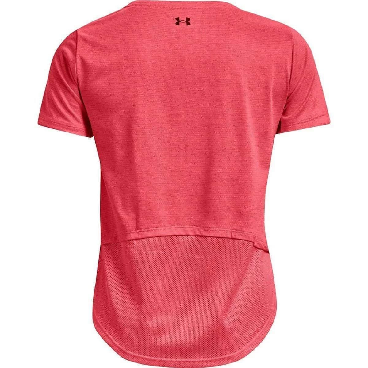 Under Armour Tech Vent Short Sleeve Womens Training Top - Pink 4 Under Armour Tech Vent Short Sleeve Womens Training Top - Pink - Image 2